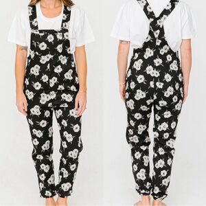 Smash and Tess Floral Overalls